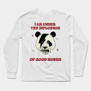 Rock Panda Long Sleeve T-Shirt